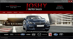 Desktop Screenshot of joshyautos.com